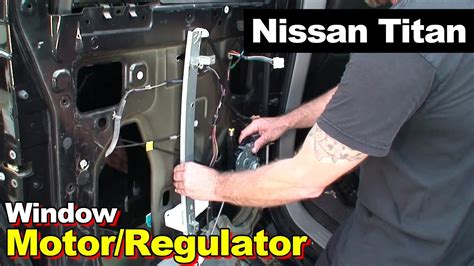 nissan titan window motor|nissan power window repair.